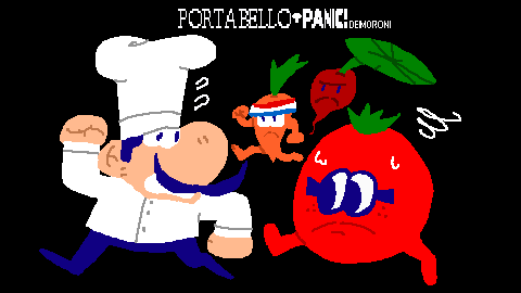 Cover image for PORTABELLO PANIC! Demoroni