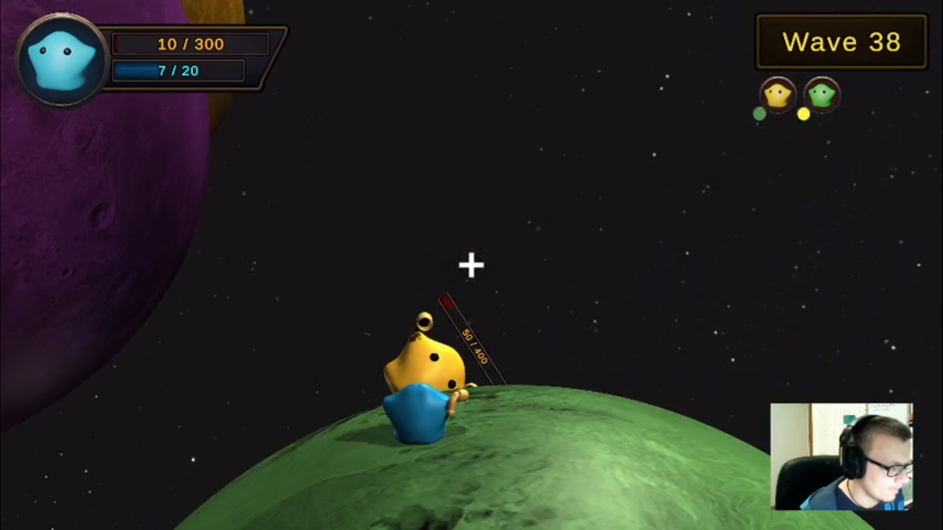 screenshot at level 38 of Moon Blob