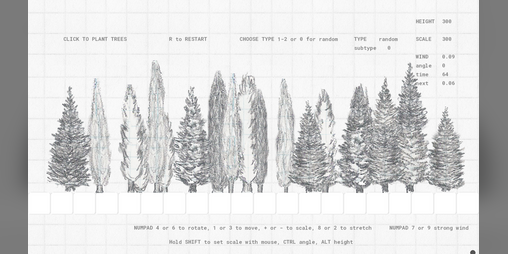 Cover image for procgen - trees