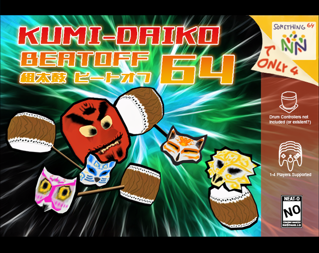 Cover image for Kumi-Daiko Beatoff 64 [N64]