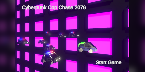 Cover image for Cyberpunk Cop Chase 2076