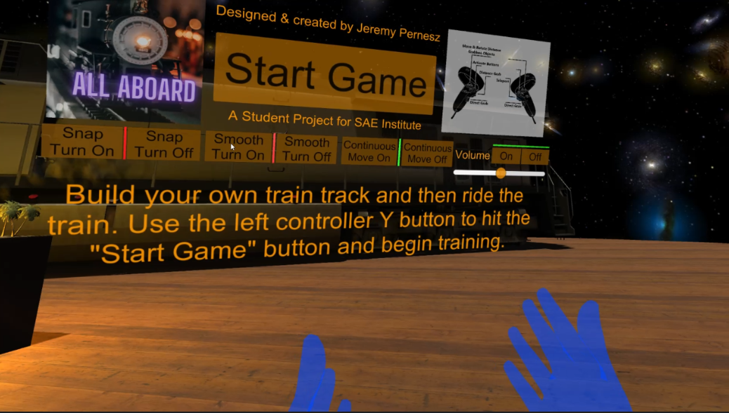 AllAboard | Train Track Building In VR