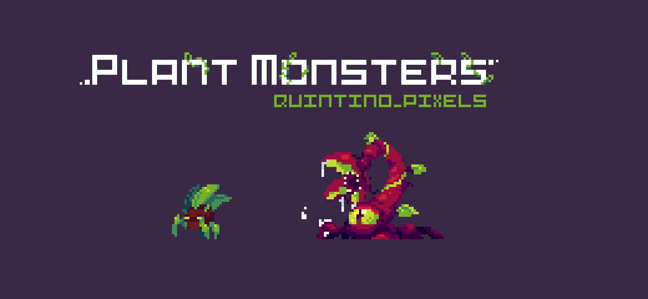 Animated Plant Monsters