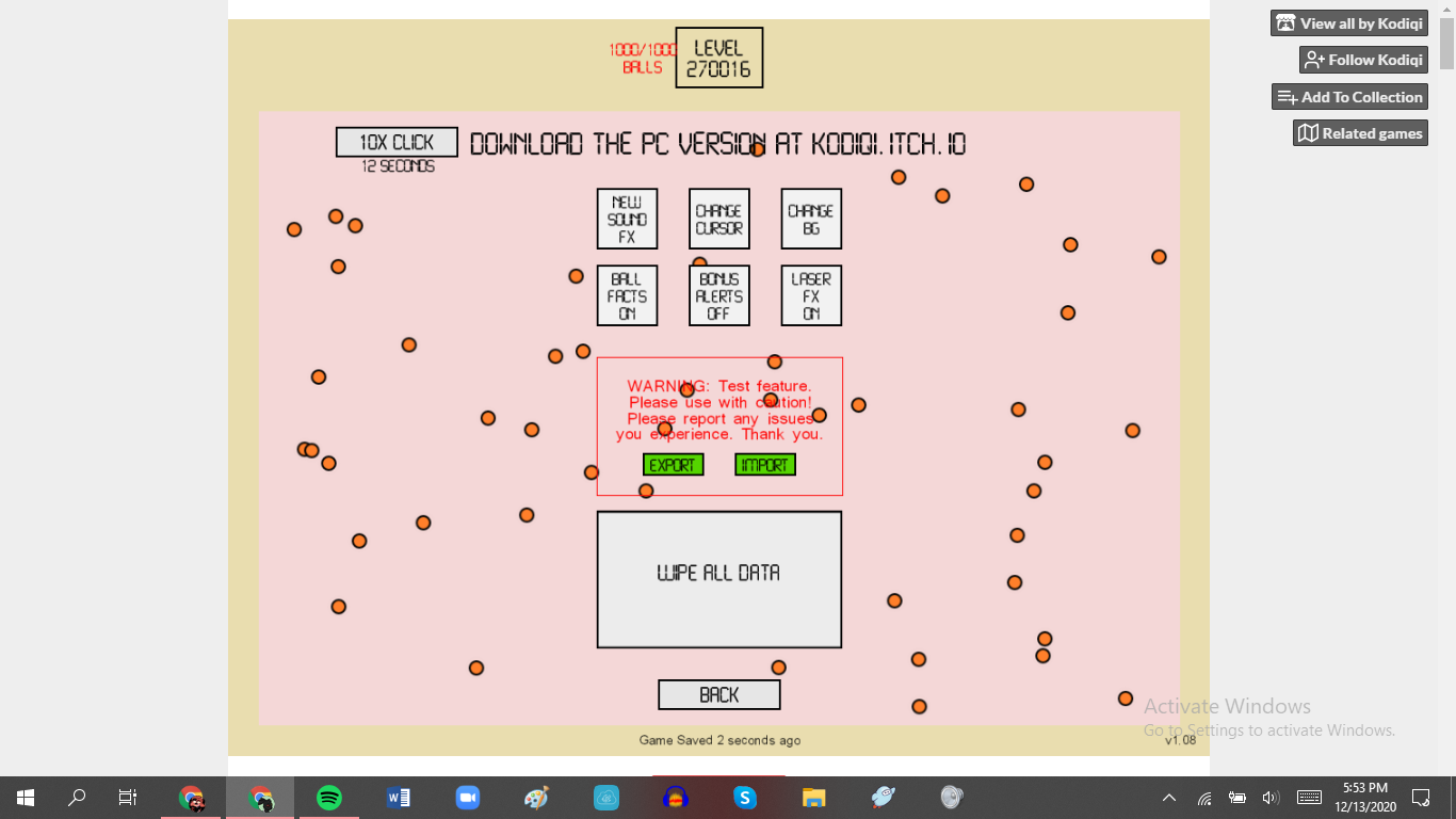 Comments 106 to 67 of 1116 - Idle Breakout by Kodiqi