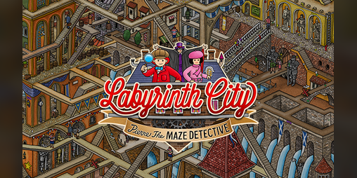 Cover image for Labyrinth City: Pierre the Maze Detective