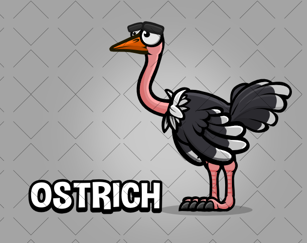 Ostrich by Robert Brooks 