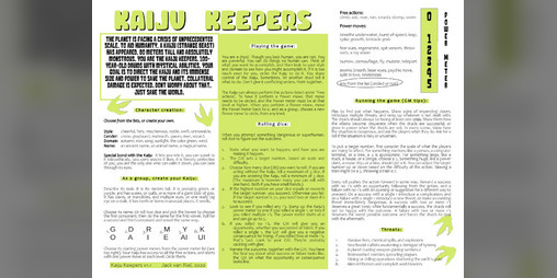 Cover image for Kaiju Keepers