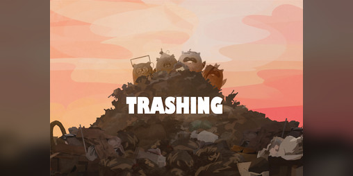 Cover image for TRASHING
