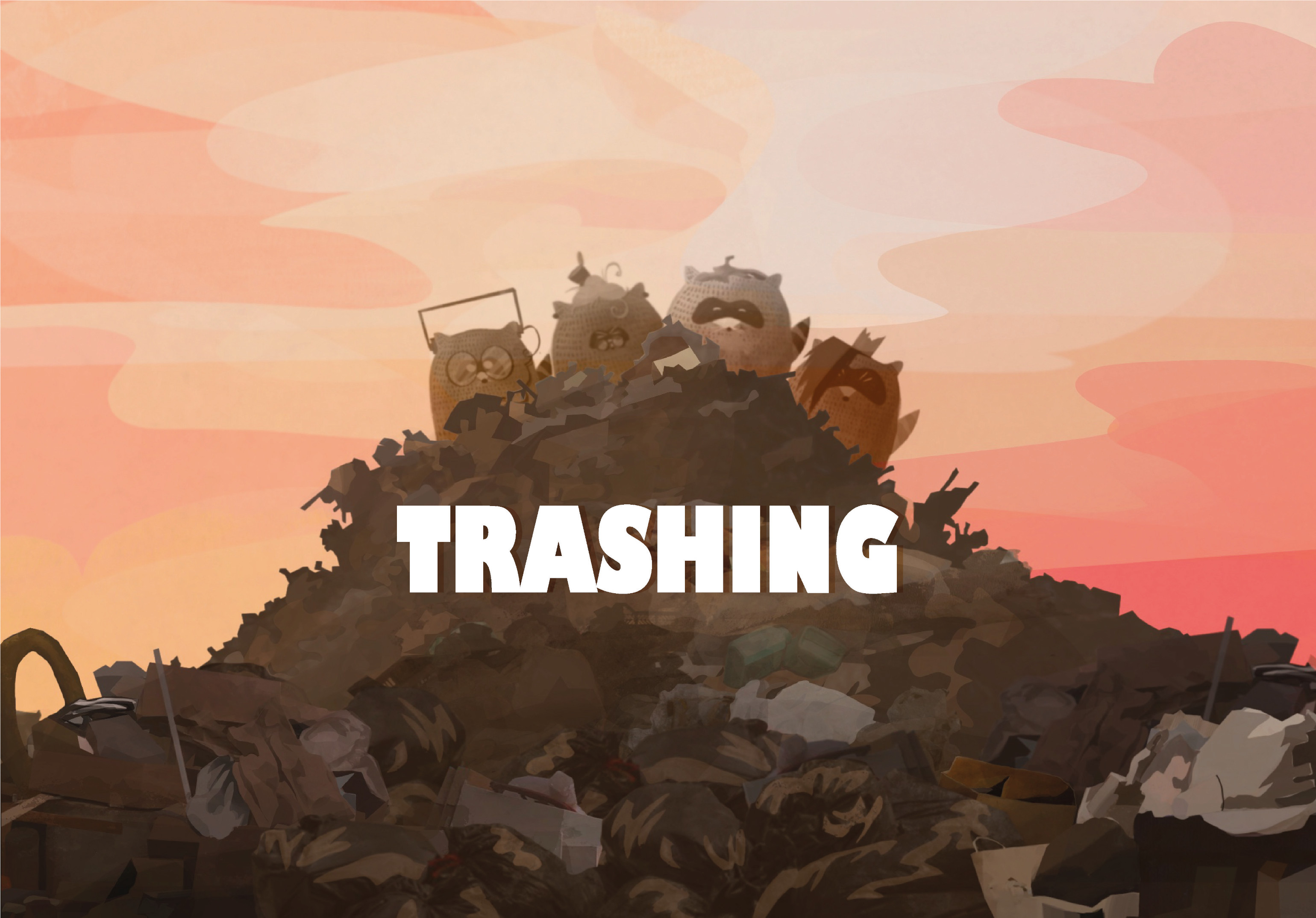 Cover image for TRASHING