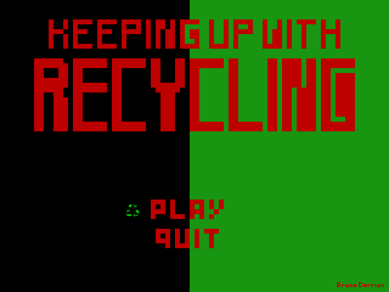 Keeping up with Recycling