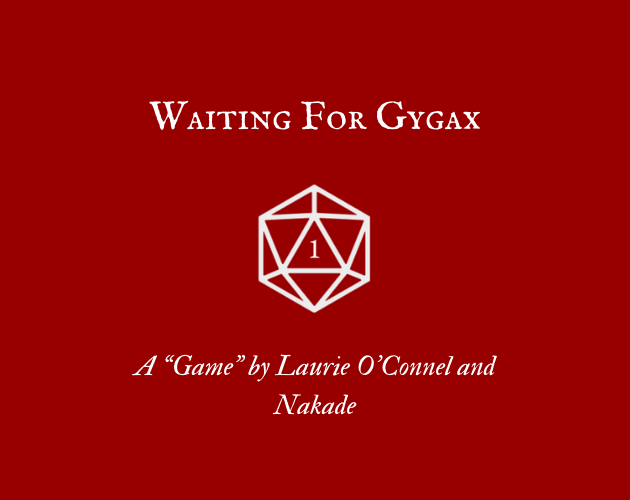Cover image for Waiting for Gygax