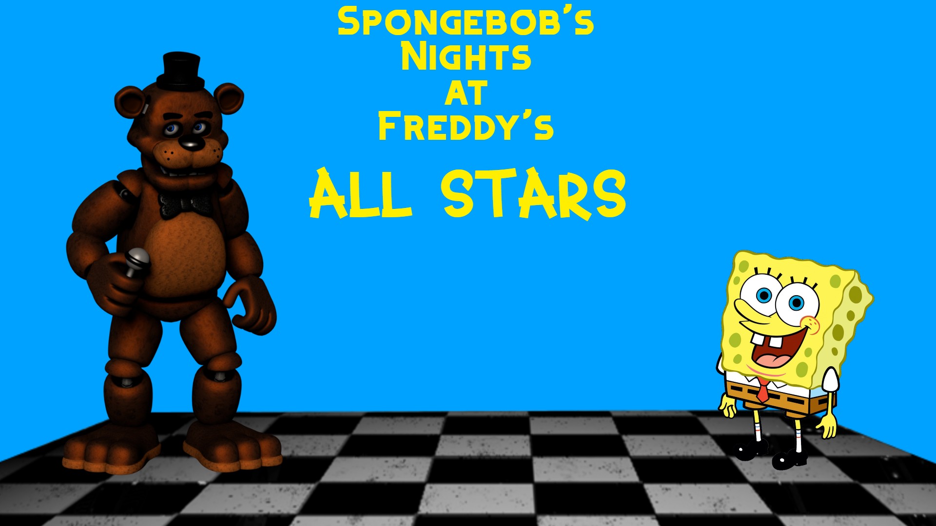 Spongebob's Nights at Freddy's All Stars