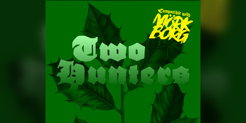 Cover image for Two Hunters - an album crawl for Mörk Borg