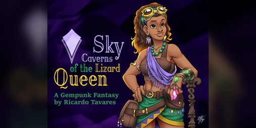 Cover image for Sky Caverns of the Lizard Queen
