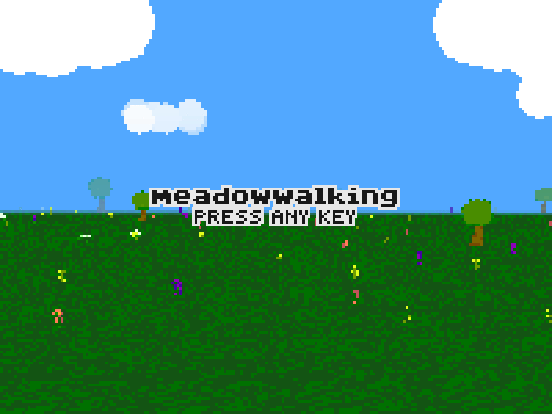 Cover image for meadowwalking