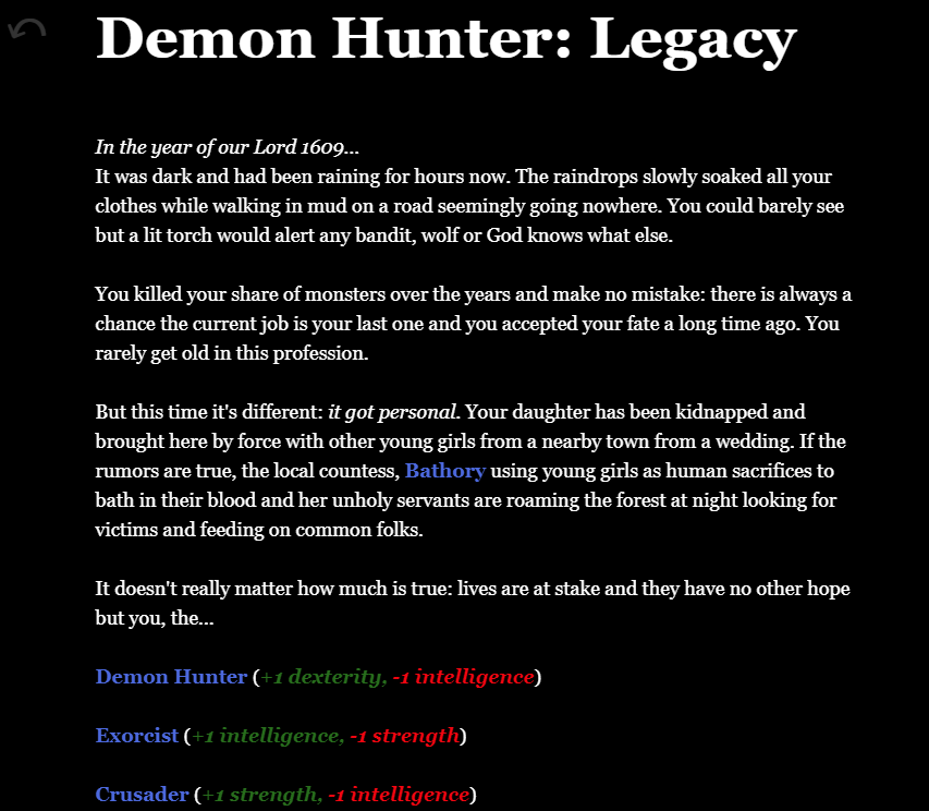 do demon hunters start with professions