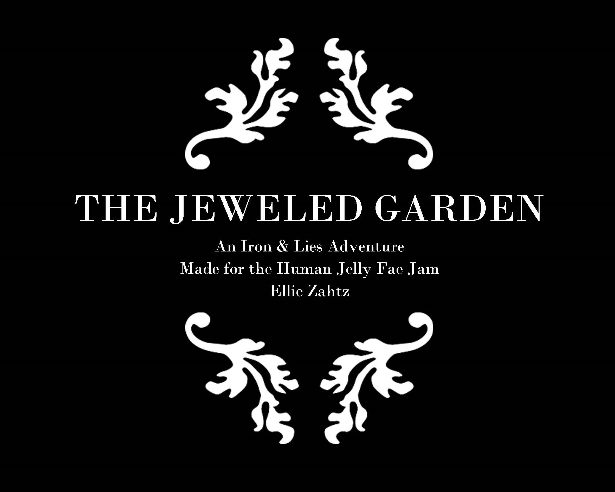 Cover image for The Jeweled Garden