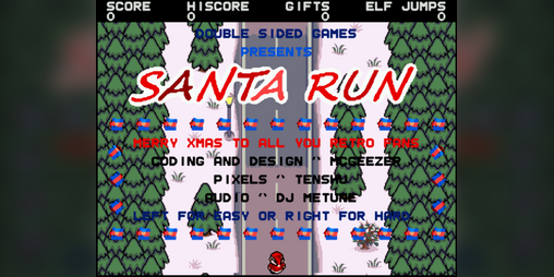 Cover image for Santa Run (Amiga AGA)