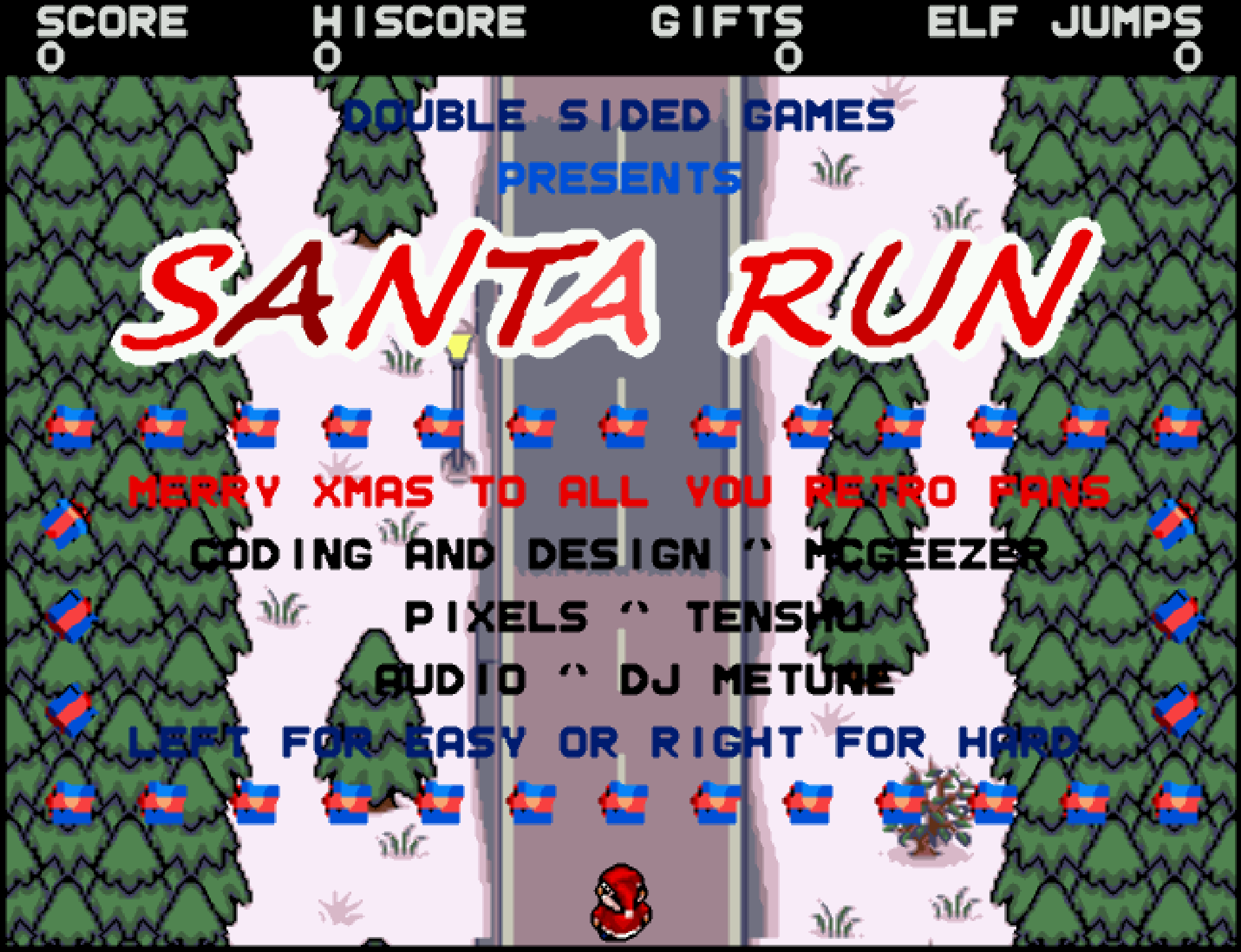 Cover image for Santa Run (Amiga AGA)