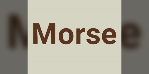 Cover image for Conversación en morse