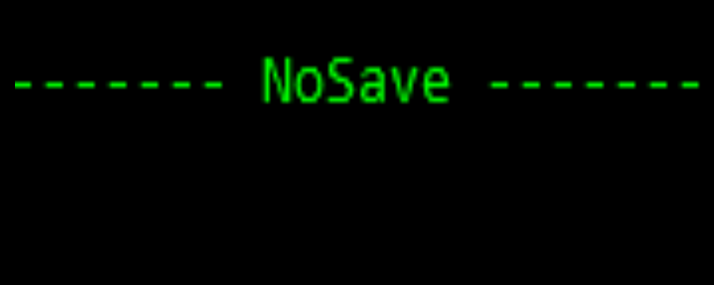 Cover image for NoSave - Polish Batch Game