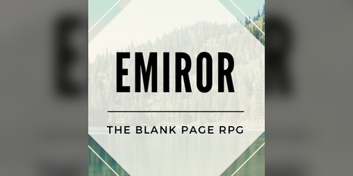 Cover image for Emiror - The Blank Page RPG