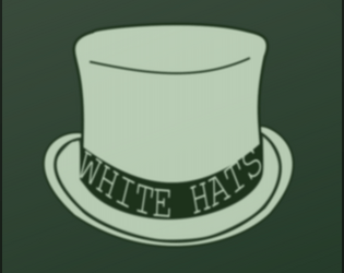 WHITE HATS   - a two-player microrpg / minesweeper expansion 