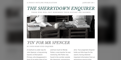 Cover image for Sherrydown Enquirer 1: Playtime