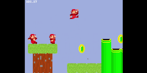 Cover image for Super mario overdoses on shrooms