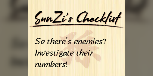 Cover image for SunZi's Checklist