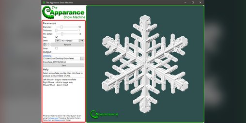 Cover image for The Apparance Snow Machine