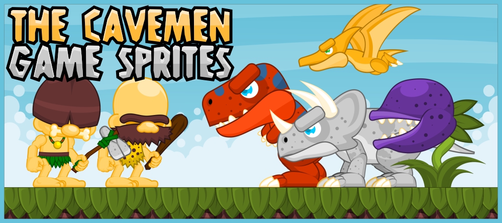 The Cavemen - Game Sprites