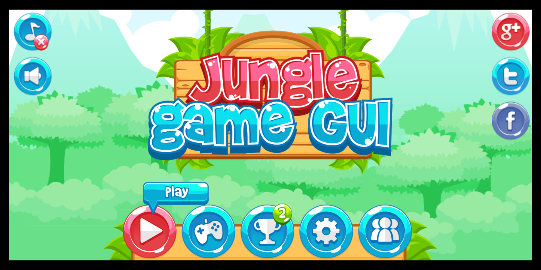 Jungle Game GUI