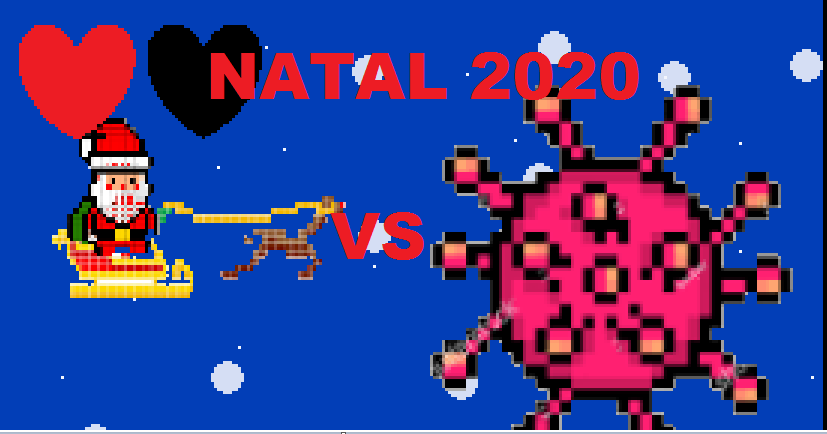 Natal 2020 - Papai Noel VS Coronavírus