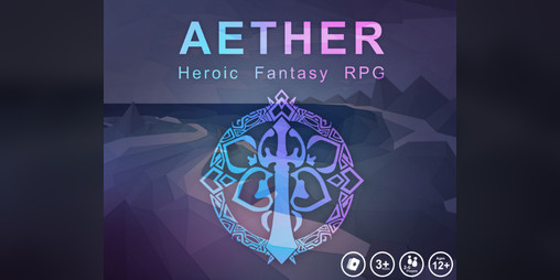 Cover image for Aether: A Heroic Fantasy RPG