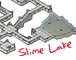 Slime Lake Dungeon  