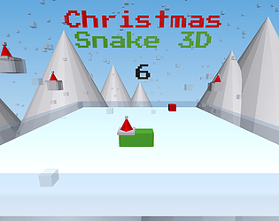 Christmas Snake 3D
