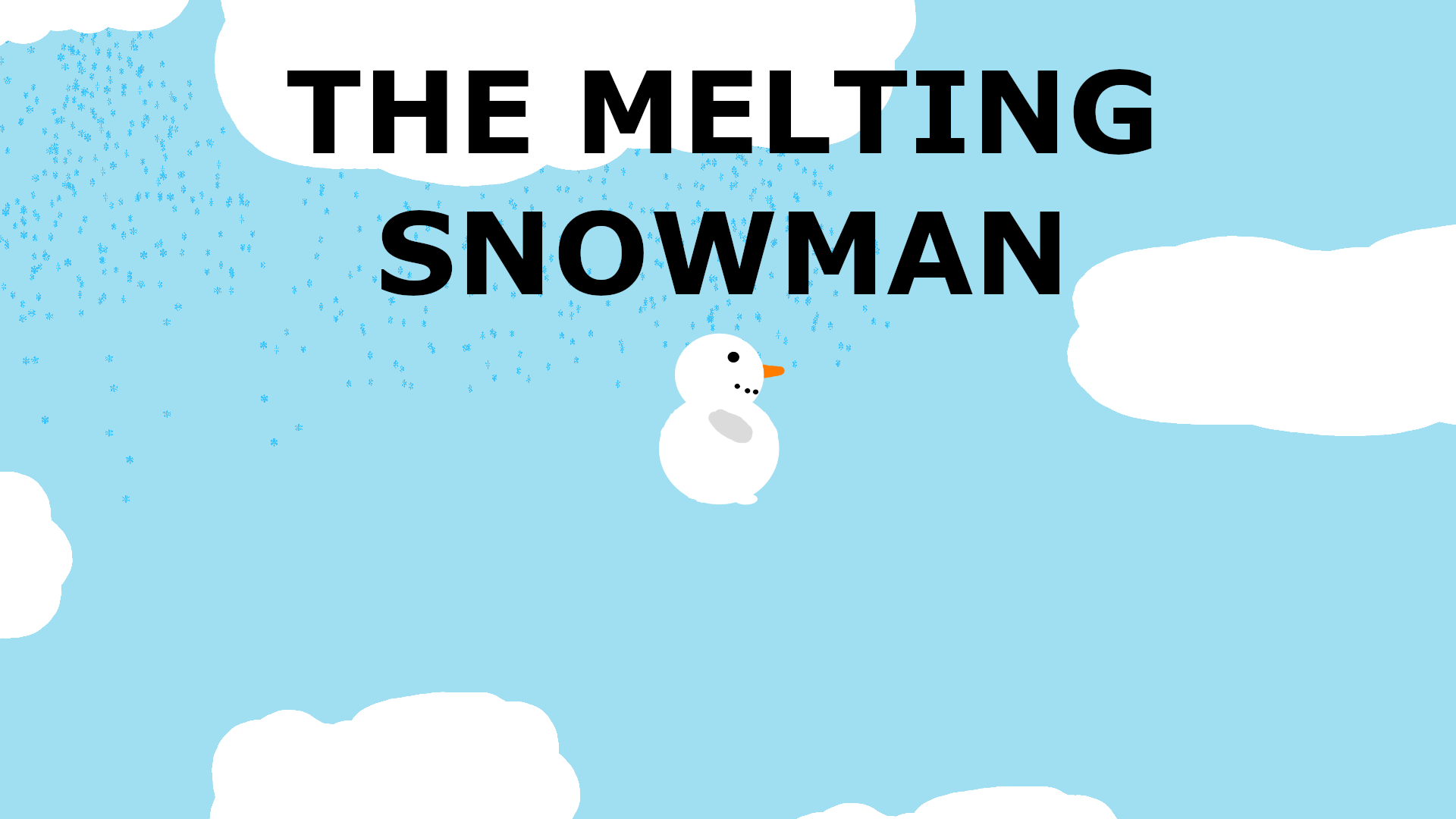 Cover image for The Melting Snowman