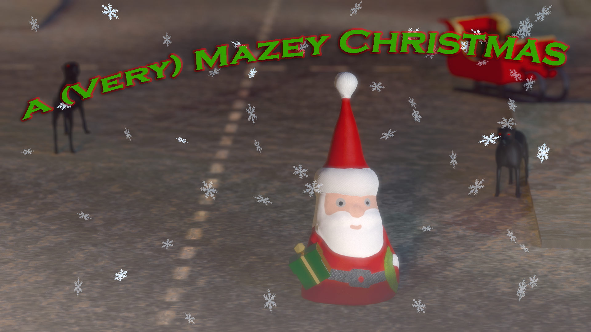 A (Very) Mazey Christmas