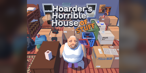 Cover image for Hoarder's Horrible House of Stuff