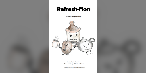 Cover image for Refresh-Mon: A Beverage-Themed Creature Collector