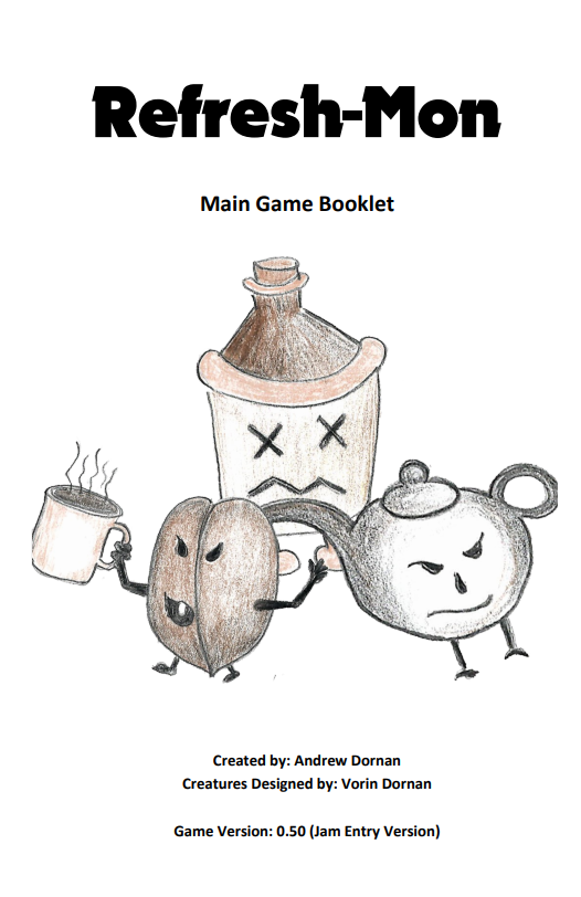 Cover image for Refresh-Mon: A Beverage-Themed Creature Collector