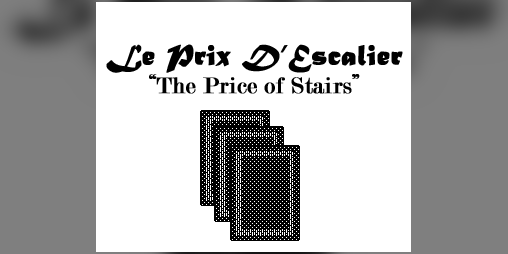 Cover image for Le Prix d'Escalier