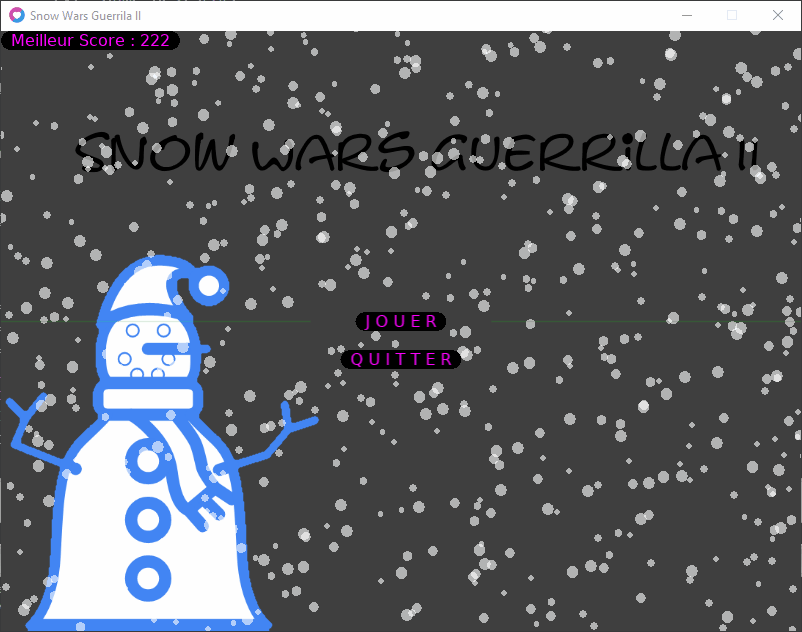 Batailles boule de neiges -- (fait en 2H)