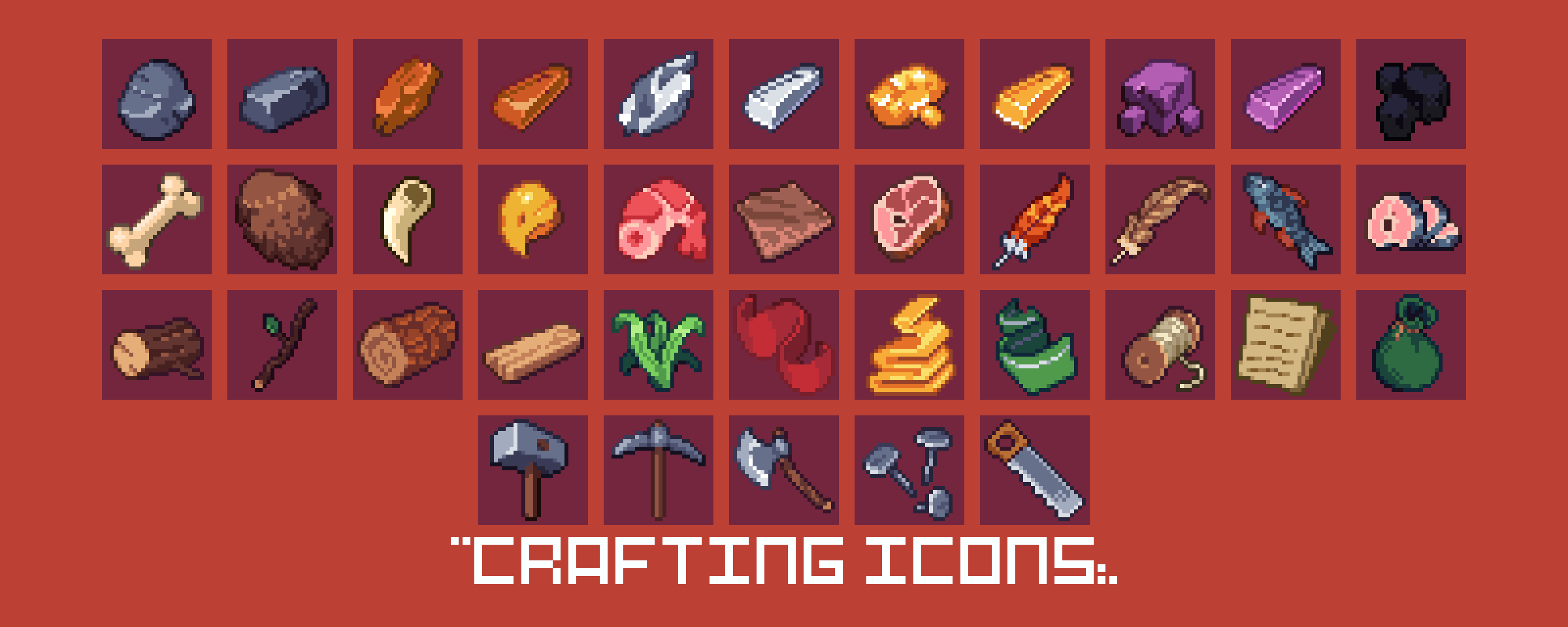 Crafting Icons