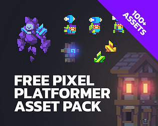 Free pixel art game asset with enemy included : r/Unity2D