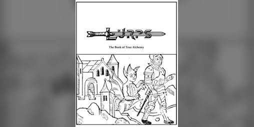 Cover image for The Book of True Alchemy - LURPS Supplement