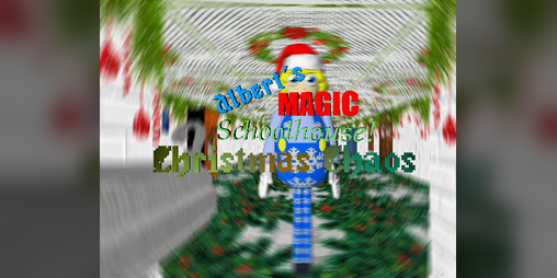 Cover image for Albert's Magic Schoolhouse Christmas Chaos