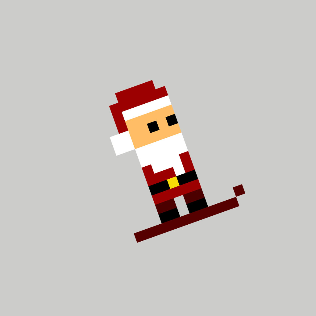 Santa Skis by New Attempt Games