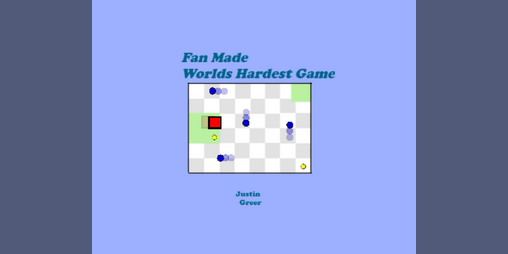 Worlds Hardest Fan Game by bigggstile